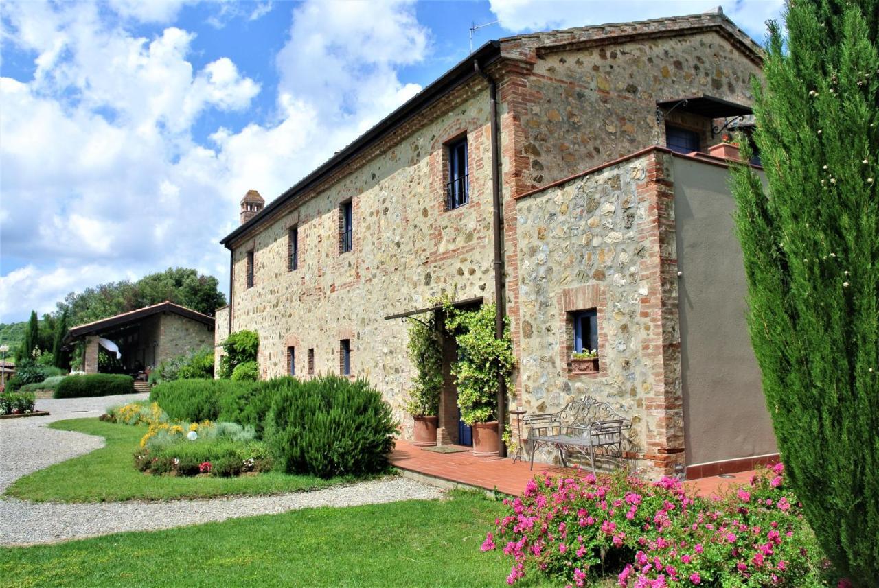 Vila Antico Casale L'Impostino Civitella Marittima Exteriér fotografie