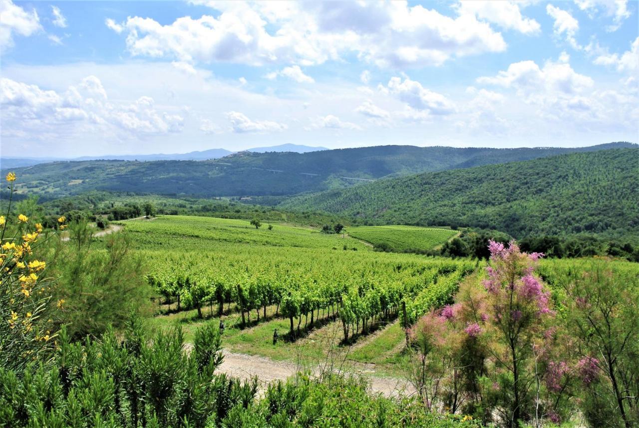 Vila Antico Casale L'Impostino Civitella Marittima Exteriér fotografie